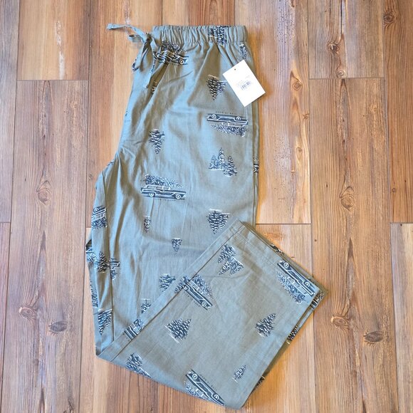 Men's Christmas Tree Wagon Pattern Classic Sleep Pant - Picture 5 of 8